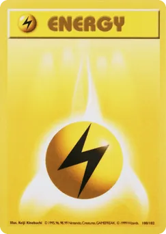 Lightning Energy 100/102 Unlimited Shadowless Base