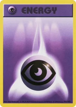Psychic Energy 101/102 Unlimited Shadowless Base