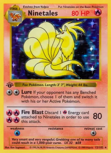 Ninetales 12/102 Base