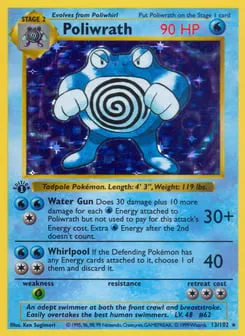 Poliwrath 13/102 Base