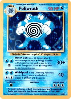 Poliwrath 13/102 Unlimited Holo Base