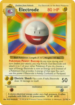 Electrode 21/102 Unlimited Shadowless Base