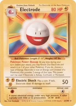 Electrode 21/102 Unlimited Base