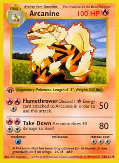 Arcanine 23/102 Base
