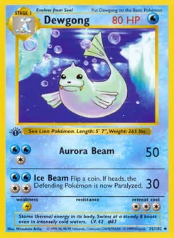 Dewgong 25/102 Base