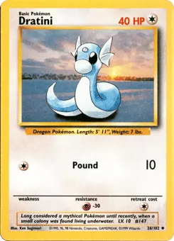 Dratini 26/102 Unlimited Base