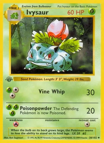 Ivysaur 30/102 Base