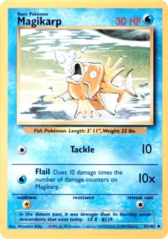 Magikarp 35/102 Unlimited Base