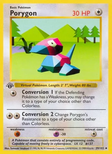 Porygon 39/102 Base