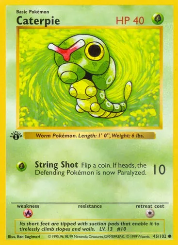 Caterpie 45/102 Base