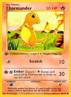 Charmander 46/102 Base