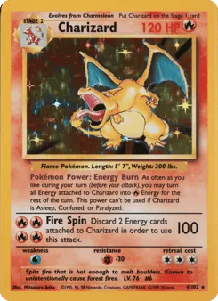Charizard 4/102 Unlimited Holo Base
