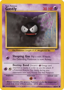 Gastly 50/102 Unlimited Base