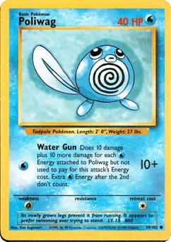 Poliwag 59/102 Unlimited Base