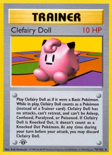 Clefairy Doll 70/102 Base