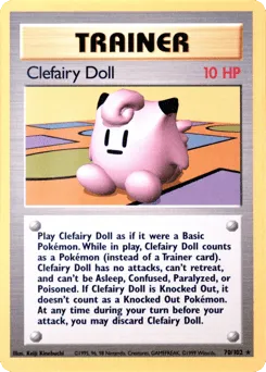 Clefairy Doll 70/102 Unlimited Base