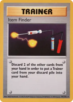 Item Finder 74/102 Unlimited Shadowless Base