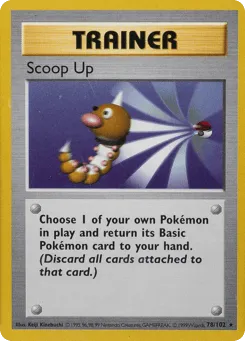 Scoop Up 78/102 Unlimited Shadowless Base