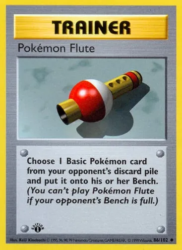Pokémon Flute 86/102 Base