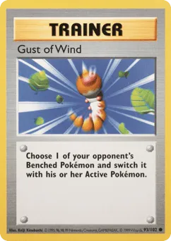 Gust of Wind 93/102 Unlimited Shadowless Base