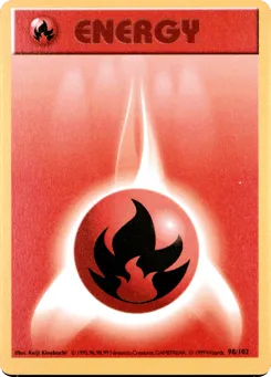 Fire Energy 98/102 Unlimited Shadowless Base