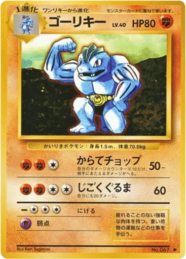 Machoke No.067 Expansion Pack