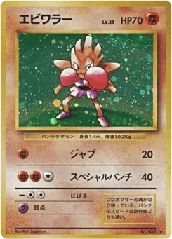 Hitmonchan No.107 Expansion Pack