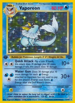 Vaporeon 12/64 Jungle