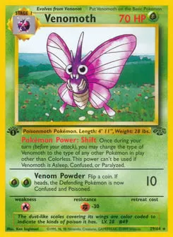 Venomoth 29/64 Jungle