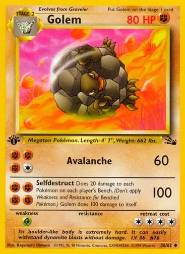 Golem 36/62 Fossil