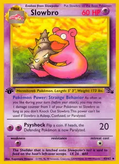 Slowbro 43/62 Fossil