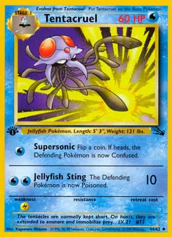 Tentacruel 44/62 Fossil