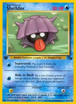 Shellder 54/62 Fossil
