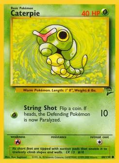 Caterpie 68/130 Base Set 2
