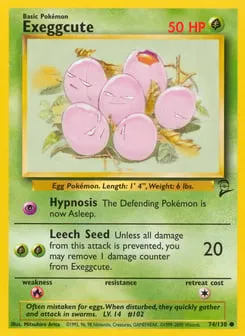 Exeggcute 74/130 Base Set 2