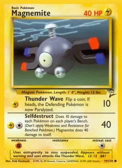 Magnemite 79/130 Base Set 2