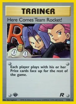 Here Comes Team Rocket! 15/82 Team Rocket
