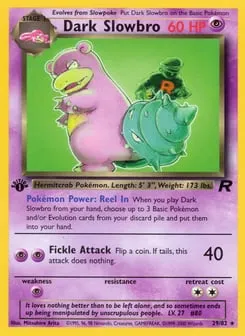 Dark Slowbro 29/82 Team Rocket