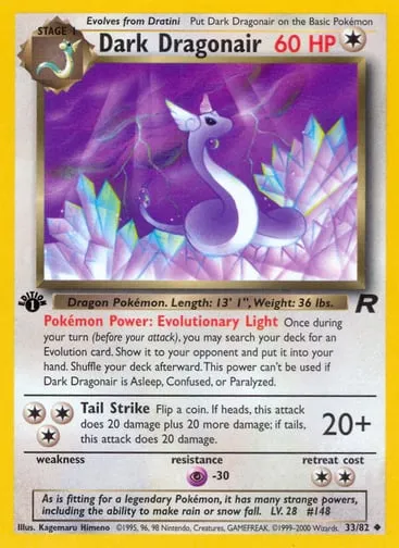 Dark Dragonair 33/82 Team Rocket
