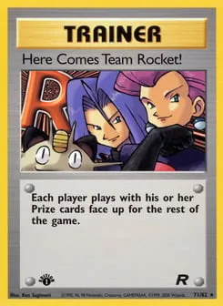 Here Comes Team Rocket! 71/82 Team Rocket