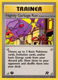 Nightly Garbage Run 77/82 Team Rocket
