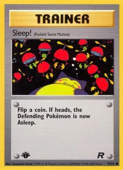 Sleep! 79/82 Team Rocket