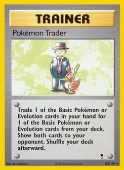 Pokémon Trader 103/110 Legendary Collection