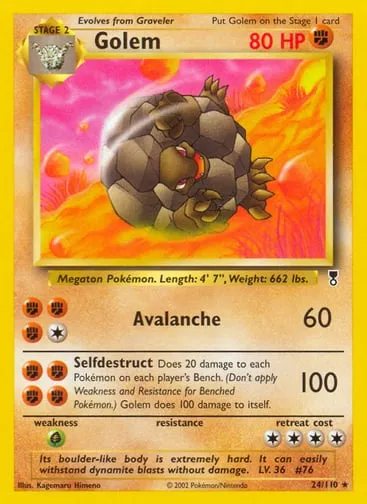 Golem 24/110 Legendary Collection
