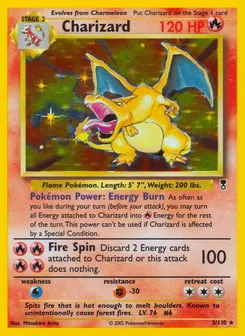 Charizard 3/110 Legendary Collection