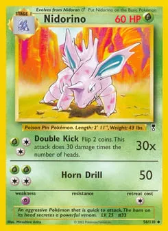 Nidorino 56/110 Legendary Collection