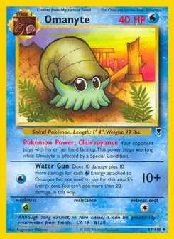 Omanyte 57/110 Legendary Collection