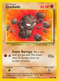 Geodude 77/110 Legendary Collection