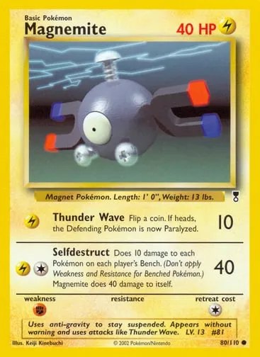 Magnemite 80/110 Legendary Collection