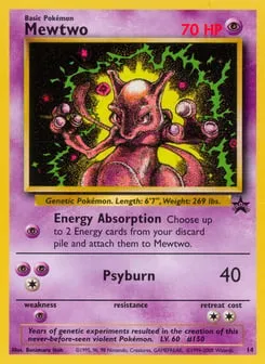 Mewtwo 14 Wizards Black Star Promos
